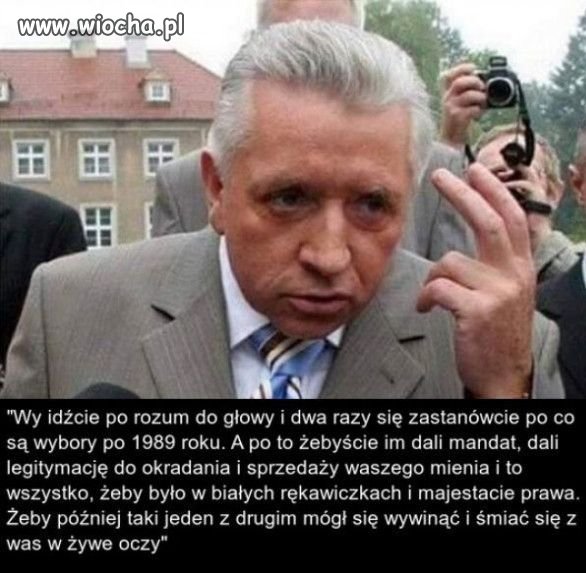 Dobrze gadał.