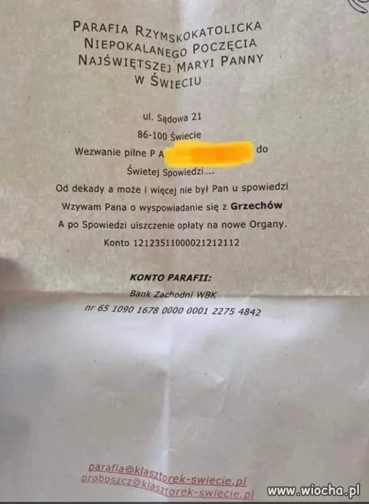 Wezwanie 