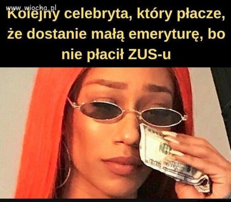 Ostatnio sławny komisarz płacze, że dobrze, że ma 