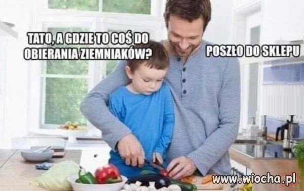 Dostała przepustkę na wyjście z kuchni.