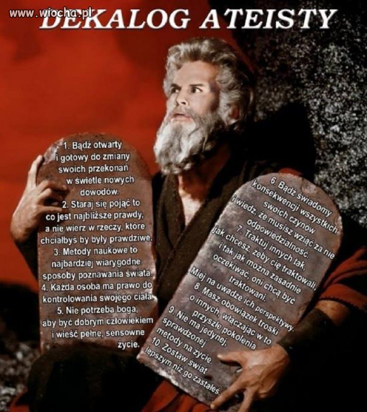 Dekalog ateisty