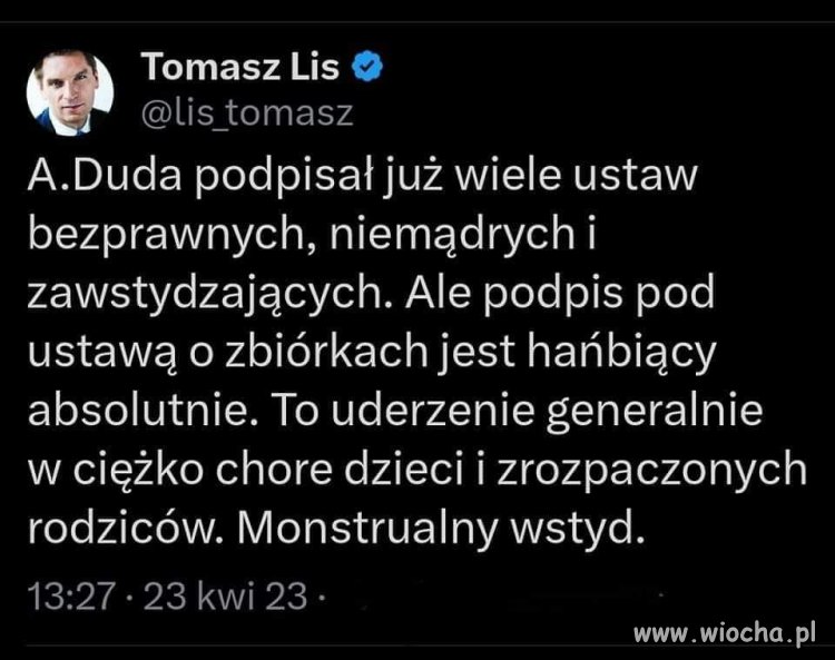 To już nie wstyd. To hańba!!!