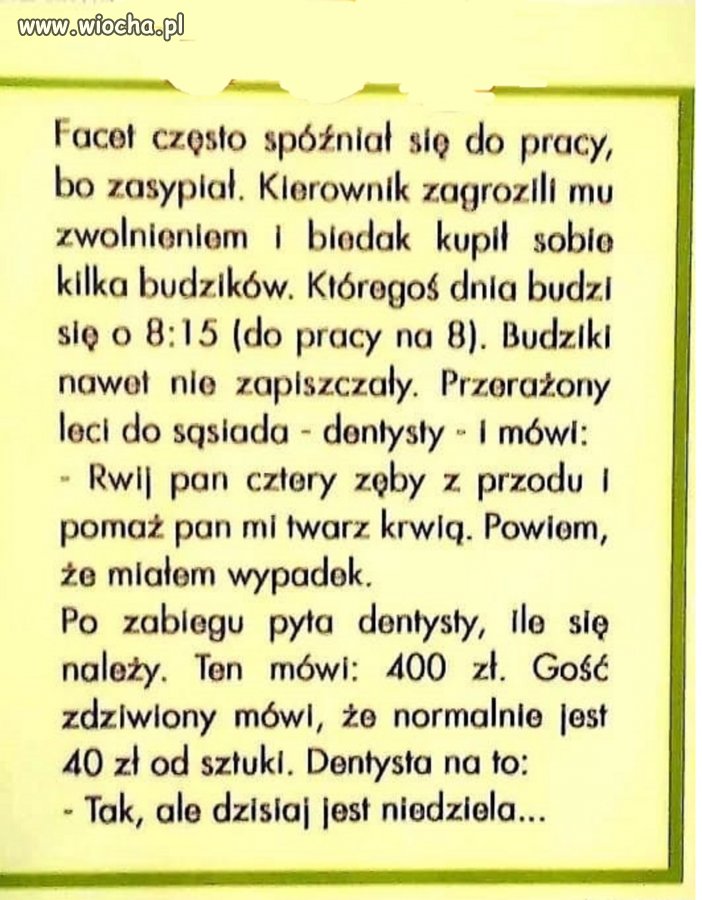 Tak , że tego , no