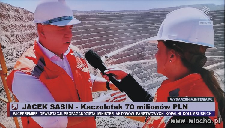Jacek Sasin - Kaczolotek 70 milionów PLN. 
