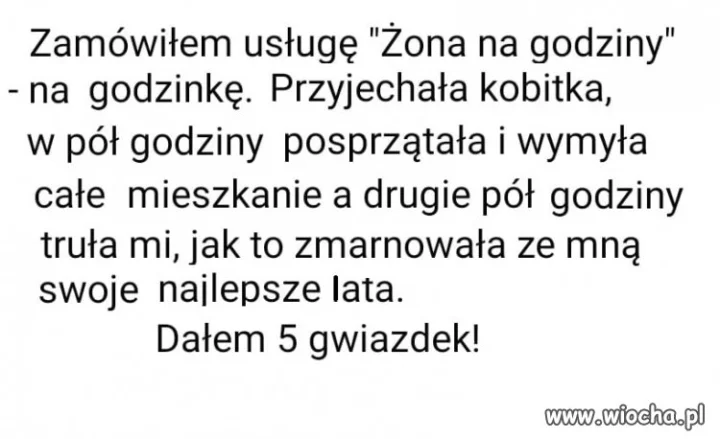Do hotelu na delegacji zamówił