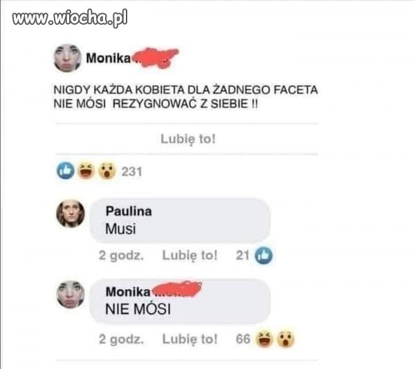 To musi czy NIE MÓSI?