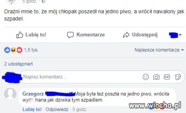 Jedno piwko.