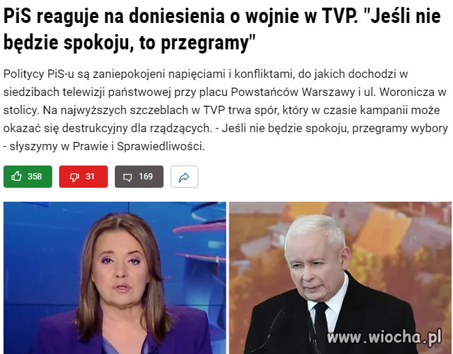 Maszynka propagandowa się psuje