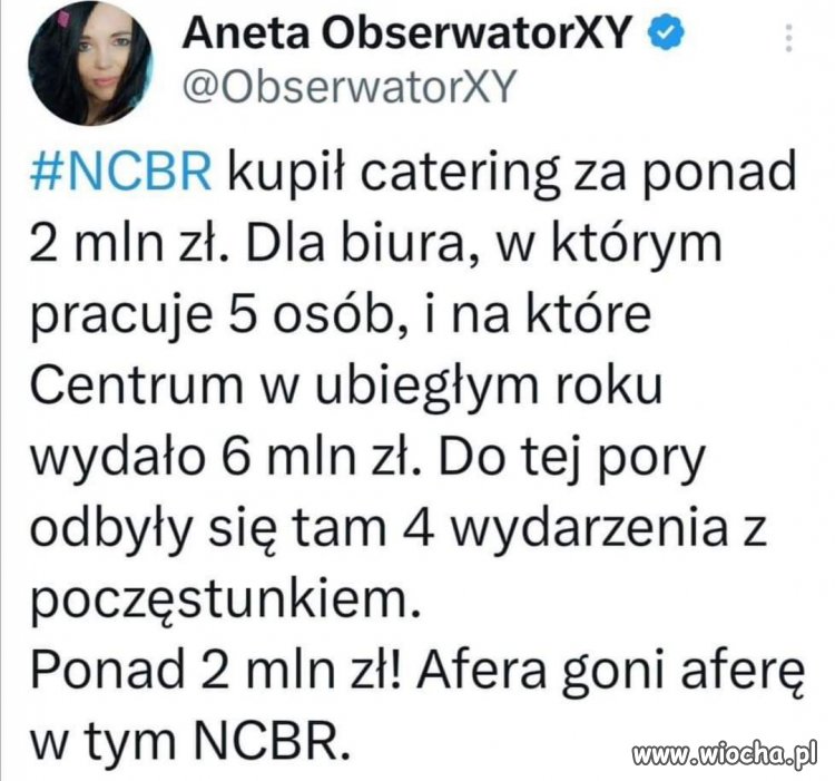 Kolejna afera
