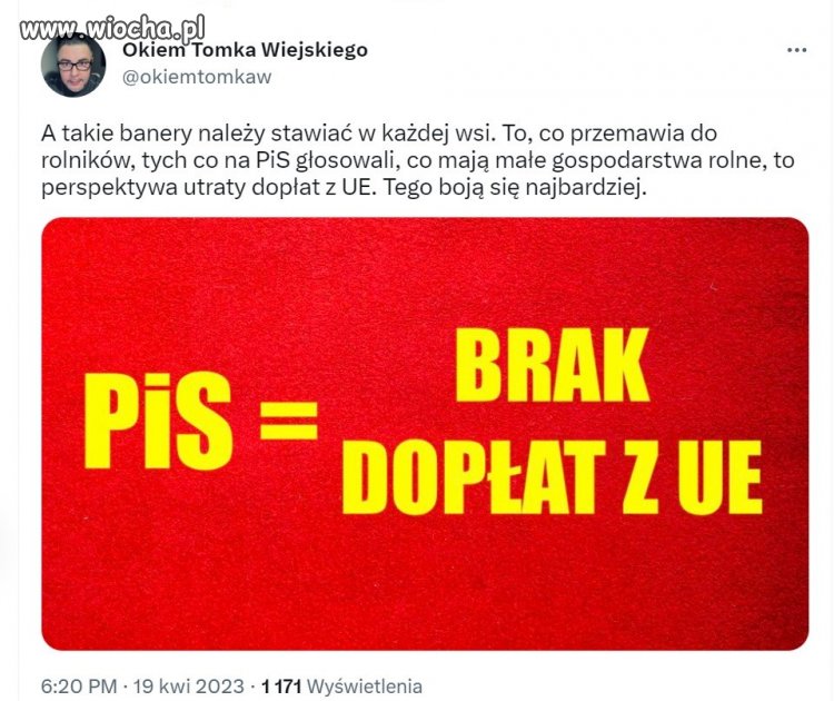 Zboże techniczne, oszukani rolnicy i oszukani Polacy