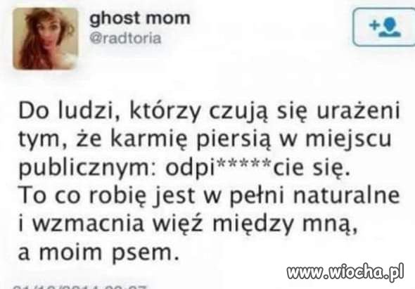 Karmienie piersią.