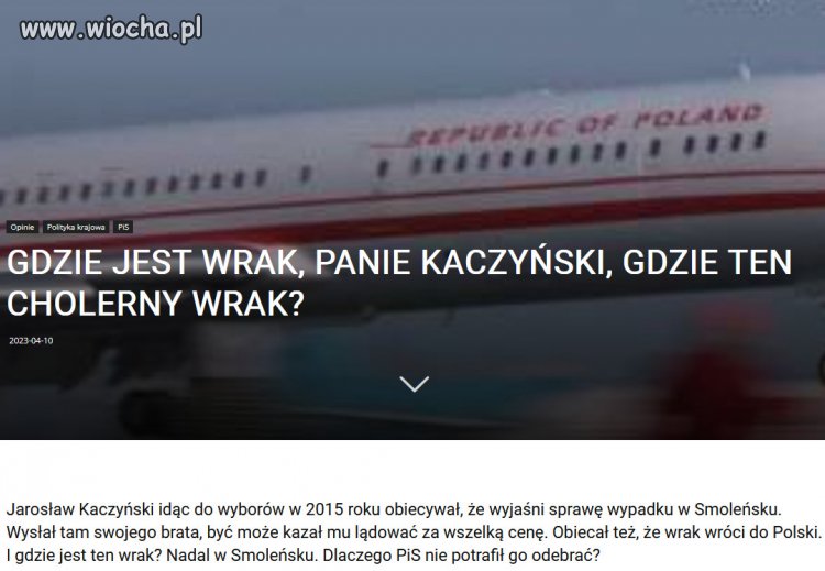 Taniec na trumnach i szopce smoleńskiej...