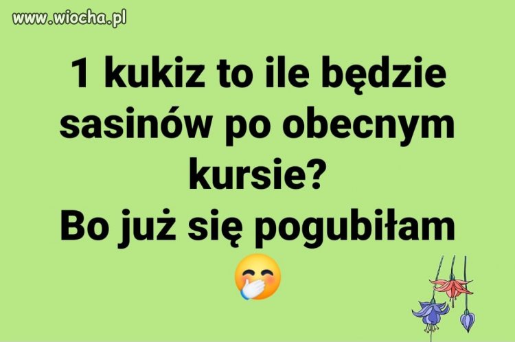 To bydzie jakieś 3...