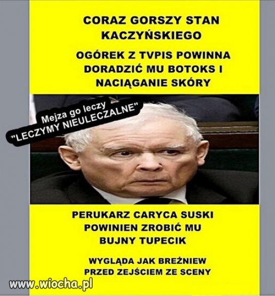 Koniec Kaczyńskiego, to koniec PiSu, naród czeka...
