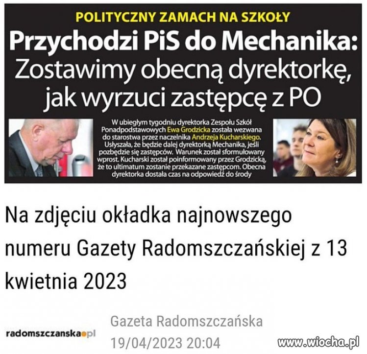 Powiało głębokim PRLem. 