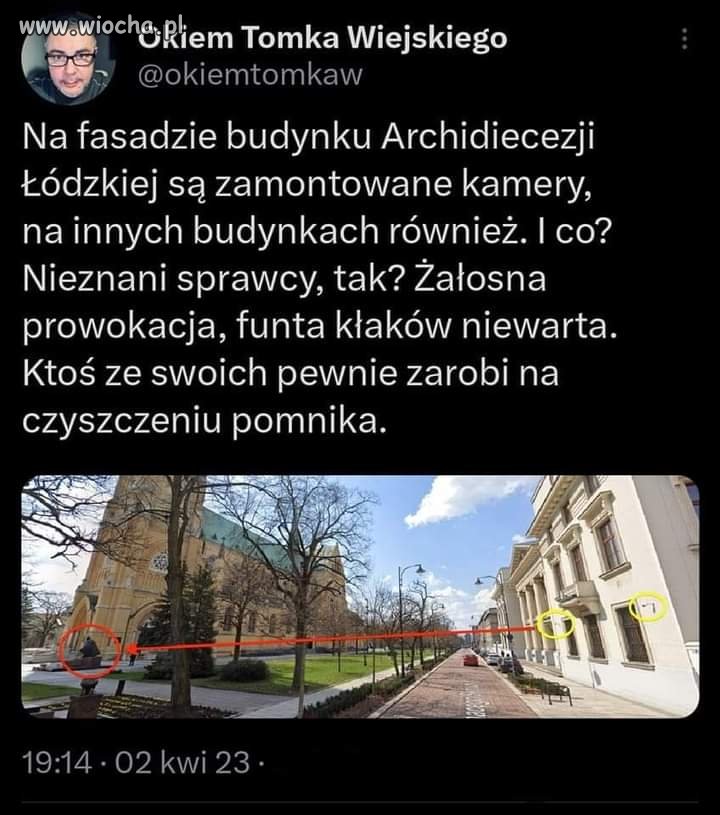 Grubymi nićmi szyte, tak jak wywalenie  śmieci 