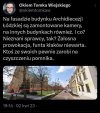 Grubymi nićmi szyte, tak jak wywalenie  śmieci 