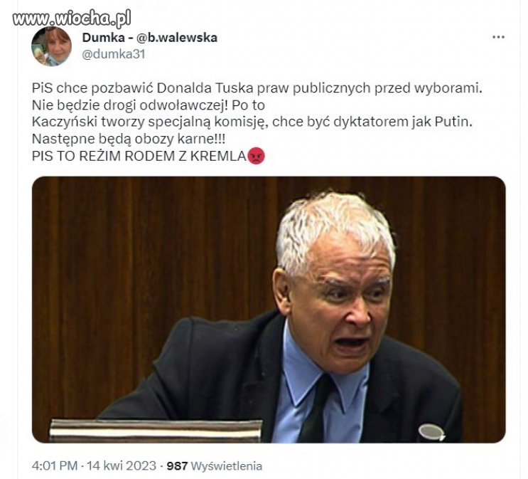 Mam nadzieję, że to feik, bo...
