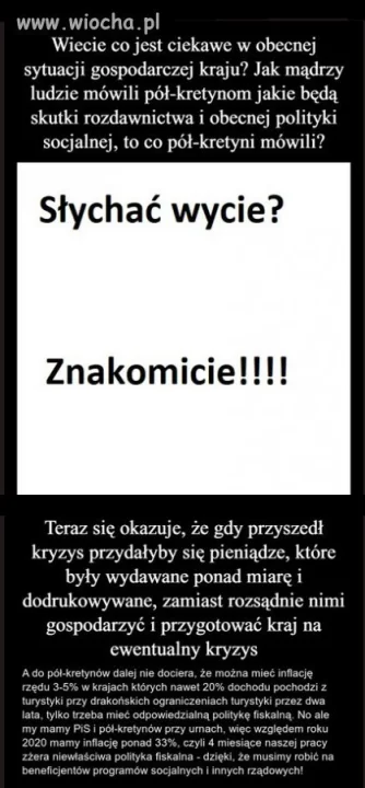 Po 8 latach rządów PiSu, gdzie głupota była cnota.