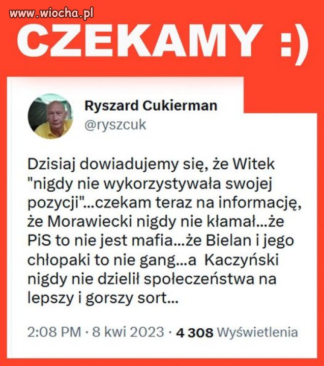 Co złego to nie PIS
