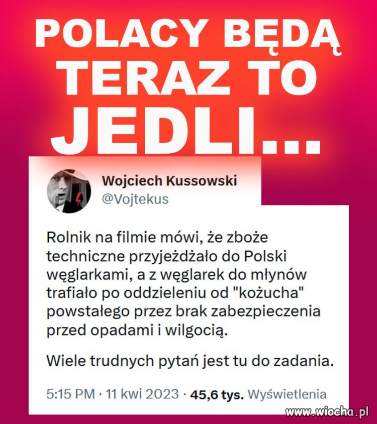 Czekam na podobną akcję jak w sprawie robaków...