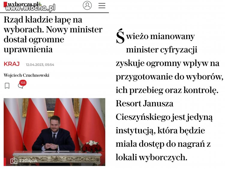 Ważne kto liczy głosy. Już pozamiatane?