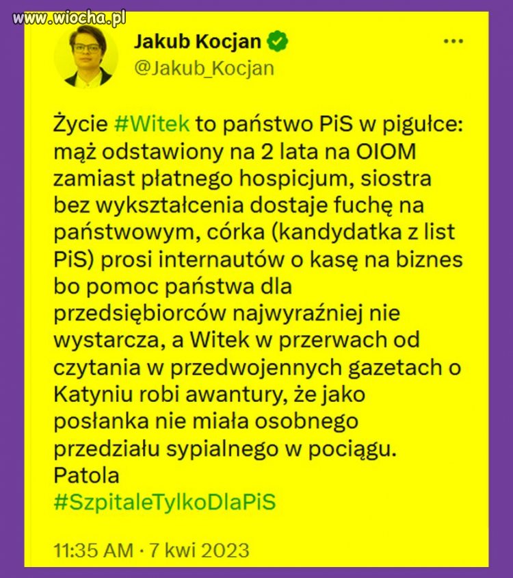 Trafne podsumowanie. 