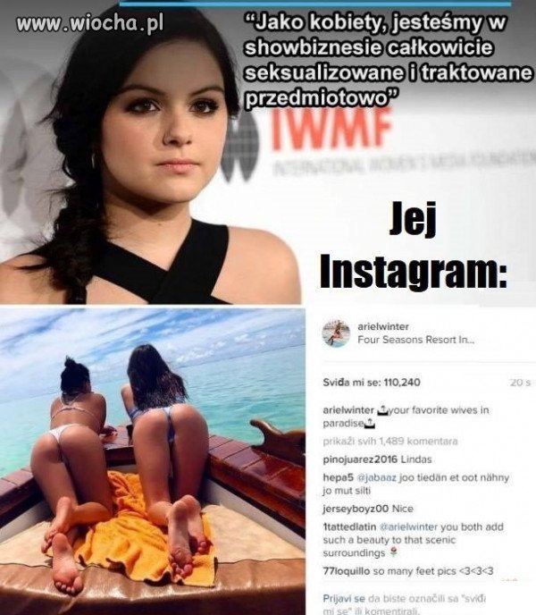 Niektóre kobiety jedyne co mają do zaoferowania 