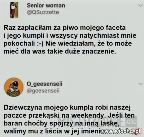 Raz obciagnela wszystkim.
