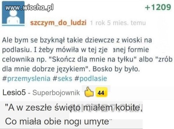Obie nogi umyte to już coś 
