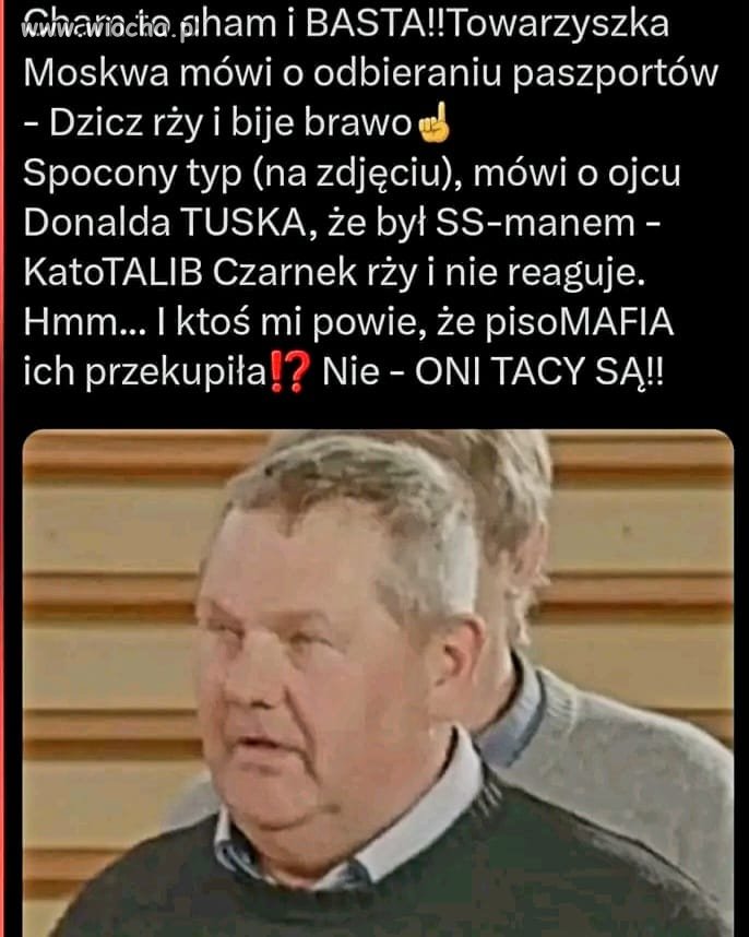 Oni, po prostu, tacy są