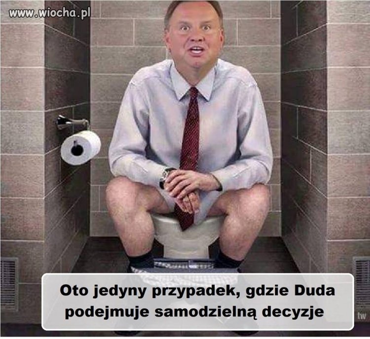 W związku że Du*a podpisał podatek od zbiórek