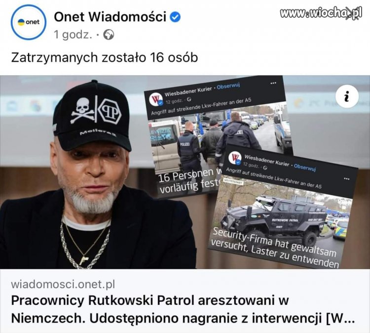 Się porobiło. Zorro aresztowany :))) 