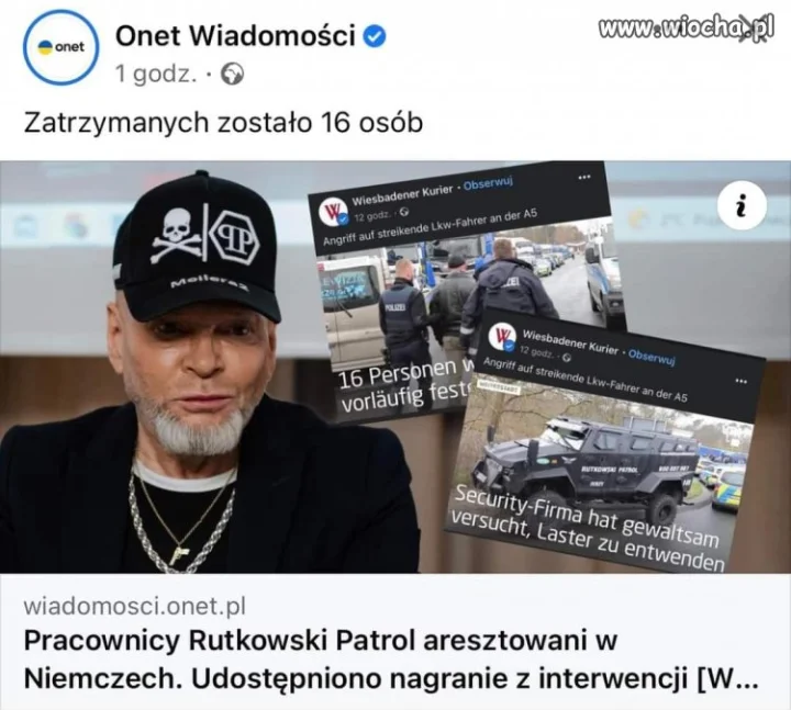 Się porobiło. Zorro aresztowany :))) 