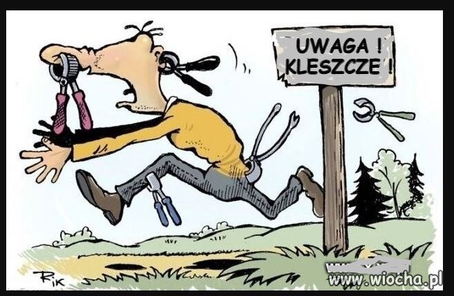 Uważajcie w parku,  w lesie