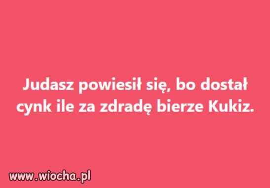 Kupionych Judaszy nie brakuje w Cyrku Kaczynskiego
