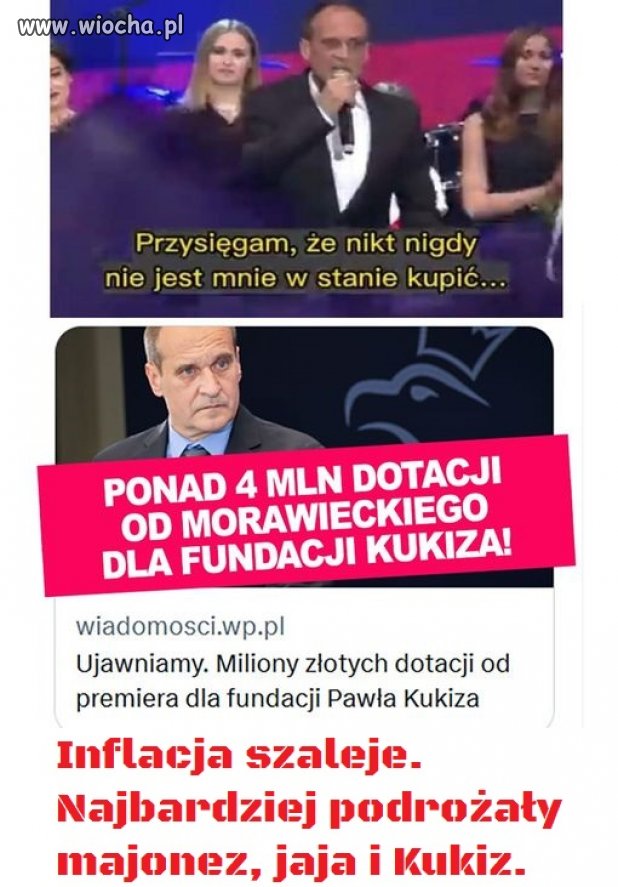 Kukiz podrożał