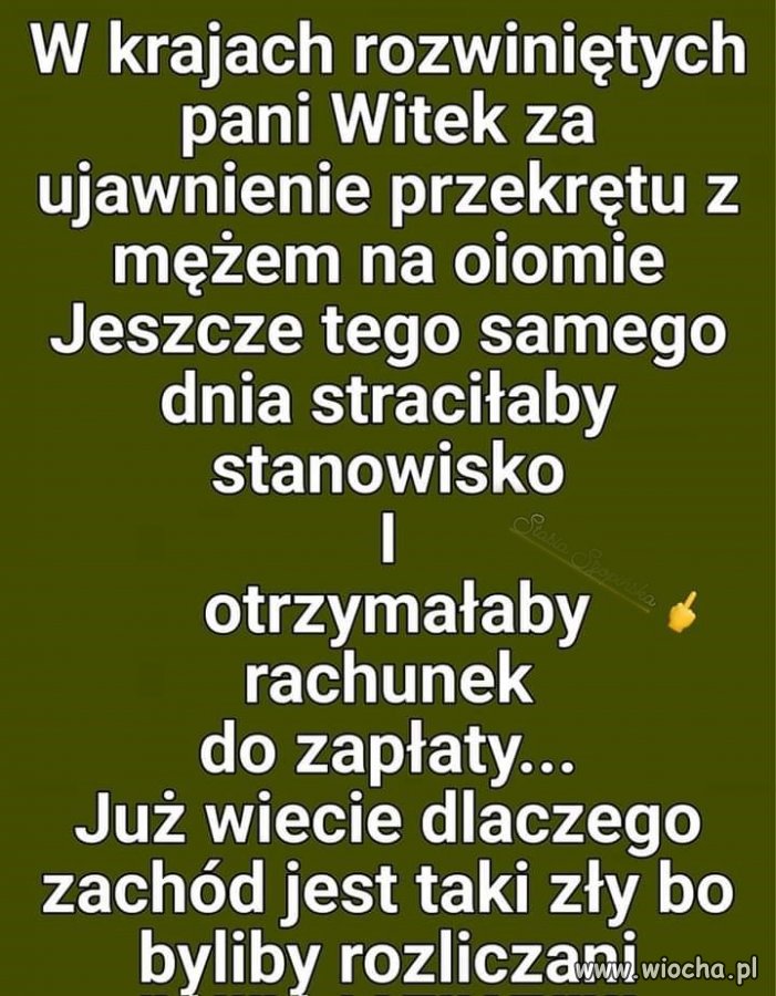 Tym i wieloma innymi sprawami właśnie różnią się kraje rozwinięte od niedorozwiniętych.