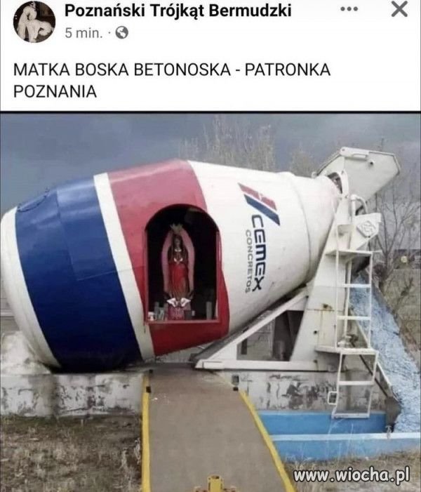 Madka bozka betonowska.