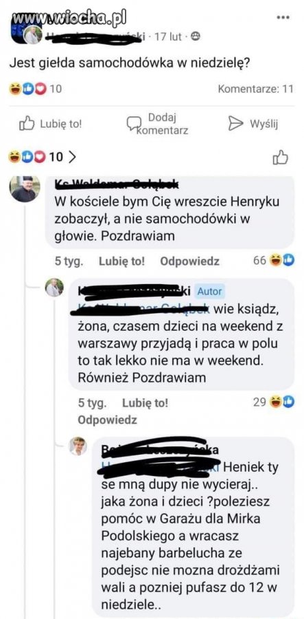 Typowa pisowska rodzina.