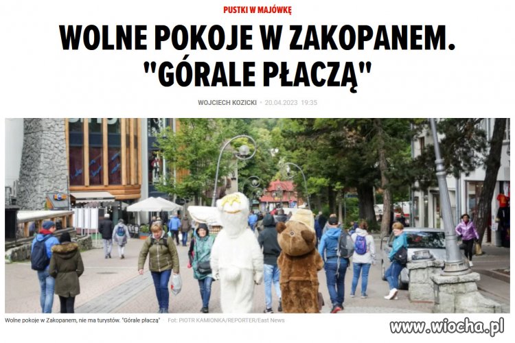 Turyści mają dość wysokich cen w Zakopanem!