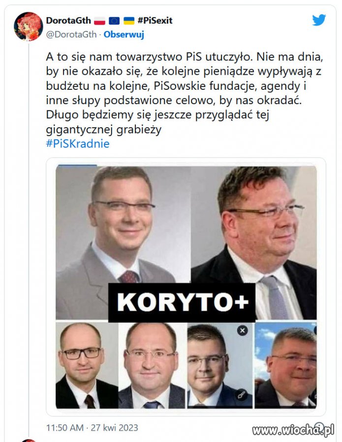 PiS upasł się na pieniądzach polskich podatników