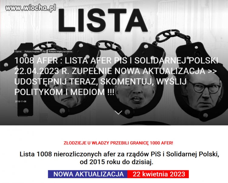 I co? NIC! winnych chroni min. niesprawiedliwości ZERO!