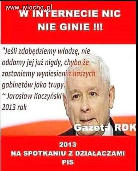 W internecie nic nie ginie