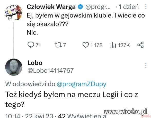 Gejowskie klimaty.