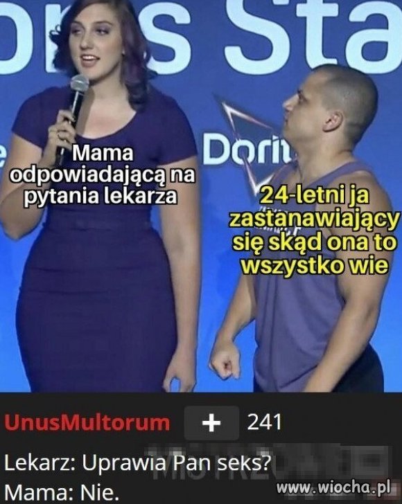 Z mamą u lekarza.