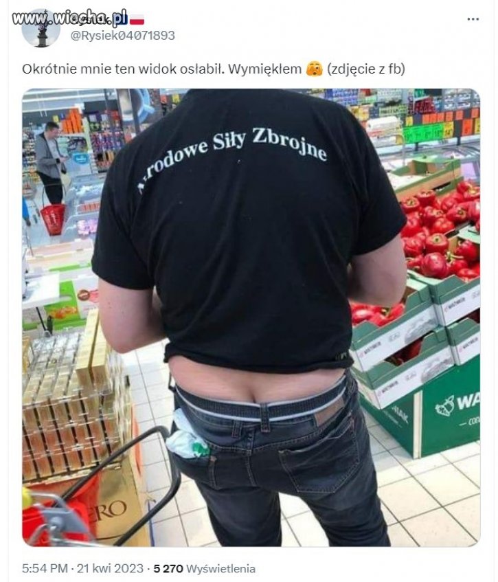 Jeśli to są Narodowe Siły Zbrojne, to jesteśmy w doopie.