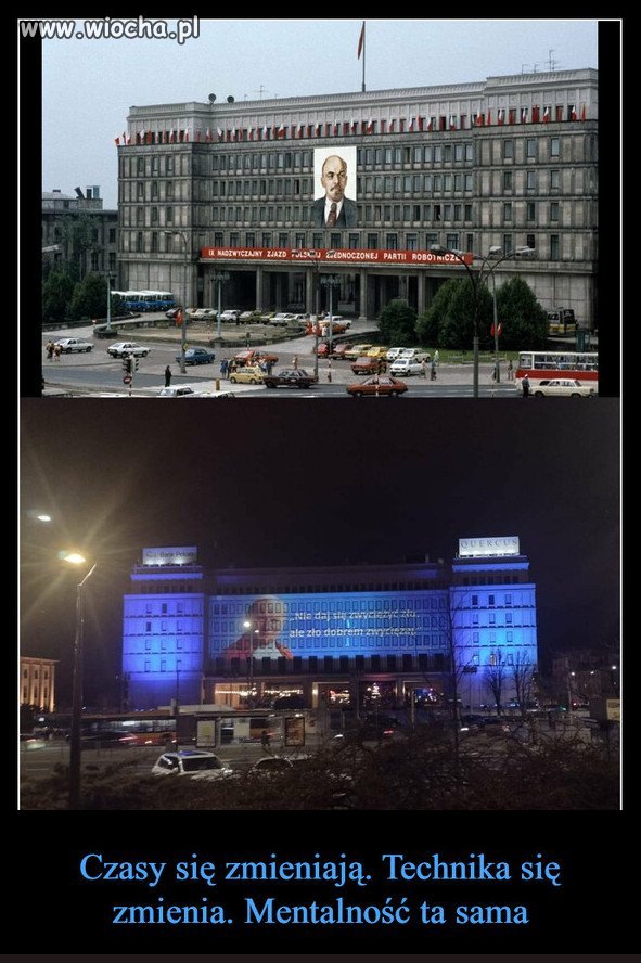 Technika manipulacji propaganda, jak za czasów PRL