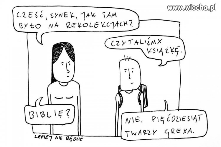 50 twarzy kleru