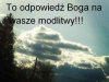 Znak z nieba.